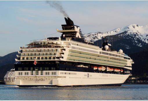 Zarpando de Juneau en Alaska